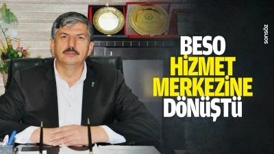 BESO hizmet merkezine d&ouml;n&uuml;şt&uuml;