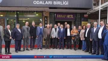 BESOB Başkanı Bilgit'ten GESOB'a ziyaret