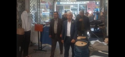 BESOB Başkanı Kaplan&rsquo;dan &Ccedil;arşı Esnafına Ziyaret: &ldquo;Sorunları Yerinde Dinledik&rdquo;