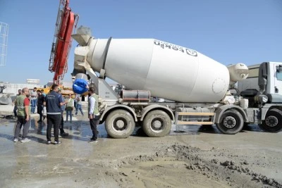 Beton mikserlerine y&ouml;nelik denetim ger&ccedil;ekleştirildi