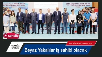 Beyaz Yakalılar iş sahibi olacak
