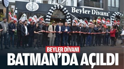Beyler Divanı, Batman&rsquo;da a&ccedil;ıldı