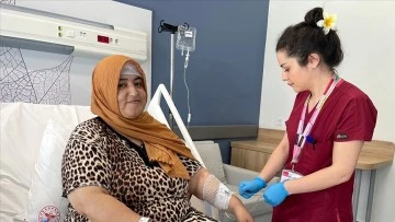 Beyninden portakal b&uuml;y&uuml;kl&uuml;ğ&uuml;nde kitle &ccedil;ıkartıldı