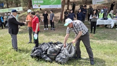 Beypazarı'nda "Orman Benim" etkinliği d&uuml;zenlendi