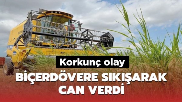 Bİ&Ccedil;ERD&Ouml;VERE SIKIŞARAK CAN VERDİ
