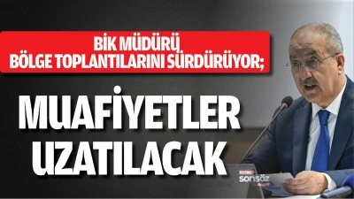 BİK M&uuml;d&uuml;r&uuml;, b&ouml;lge toplantılarını s&uuml;rd&uuml;r&uuml;yor