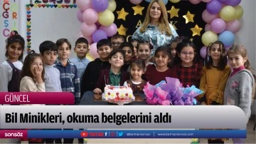 Bil Minikleri, okuma belgelerini aldı