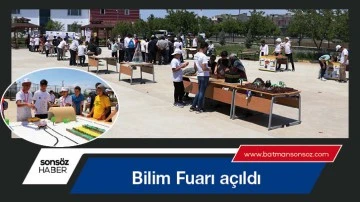 Bilim Fuarı a&ccedil;ıldı