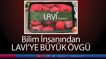 Bilim İnsanından Lavi&rsquo;ye b&uuml;y&uuml;k &ouml;vg&uuml;