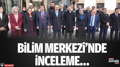 Bilim Merkezi&rsquo;nde inceleme&hellip;