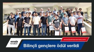 Bilin&ccedil;li gen&ccedil;lere &ouml;d&uuml;l verildi