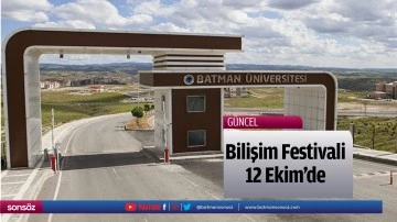 Bilişim Festivali 12 Ekim&rsquo;de