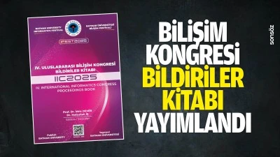 Bilişim Kongresi Bildiriler Kitabı yayımlandı