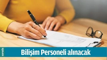 BİLİŞİM PERSONELİ ALINACAK