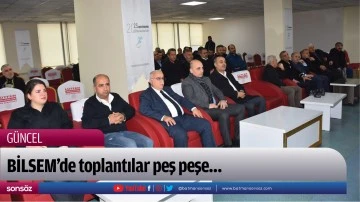 BİLSEM&rsquo;de toplantılar peş peşe&hellip;