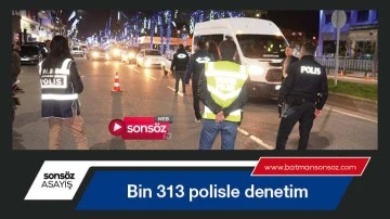 Bin 313 polisle denetim