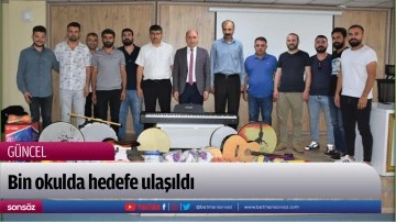 On Bin okulda hedefe ulaşıldı
