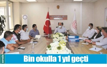 BİN OKULLA 1 YIL GE&Ccedil;Tİ