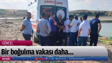 Bir boğulma vakası daha&hellip; 