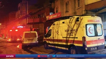 Bir evde &ccedil;ıkan yangında 2 kişi dumandan etkilendi