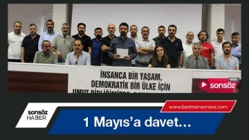 Bir Mayıs&rsquo;a davet&hellip;