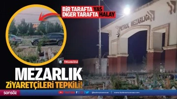 Bir tarafta yas, diğer tarafta halay&hellip;