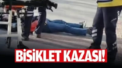 Bisiklet kazası!