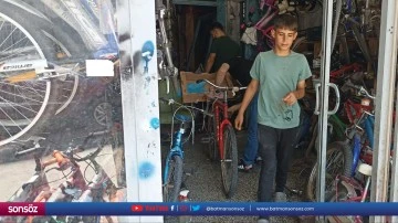 Bisiklet tamircilerinde yoğunluk