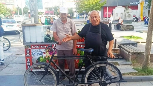 Bisikleti &ccedil;alınan &ccedil;iğk&ouml;fte ustası Ekinci'nin bisikleti bulundu