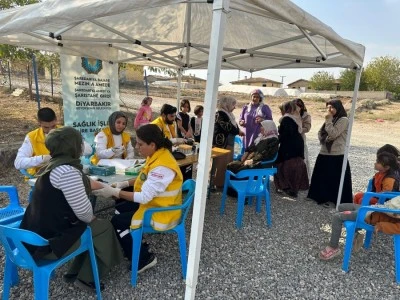 Bismil&rsquo;de sağlık taraması