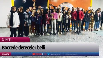 Boccede dereceler belli