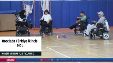 Bocciada T&uuml;rkiye ikincisi oldu