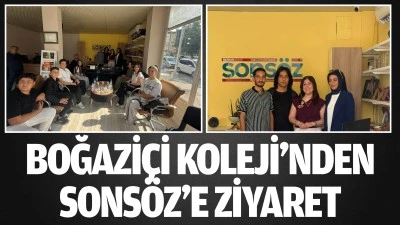 Boğazi&ccedil;i Koleji&rsquo;nden Sons&ouml;z&rsquo;e ziyaret