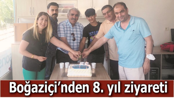 BOĞAZİ&Ccedil;İ&rsquo;NDEN 8. YIL ZİYARETİ
