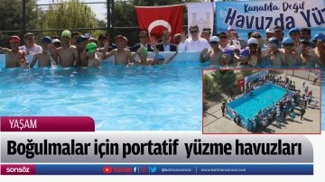 Boğulmalar i&ccedil;in portatif  y&uuml;zme havuzları