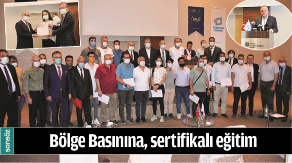 B&Ouml;LGE BASININA, SERTİFİKALI EĞİTİM