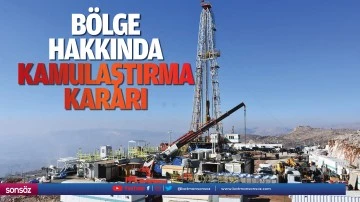 B&ouml;lge hakkında kamulaştırma kararı