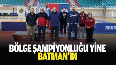 B&ouml;lge şampiyonluğu yine Batman&rsquo;ın