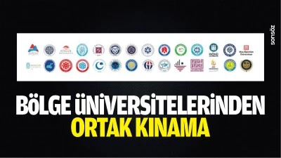 B&ouml;lge &uuml;niversitelerinden ortak kınama