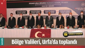 B&Ouml;LGE VALİLERİ, URFA&rsquo;DA TOPLANDI