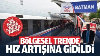 B&ouml;lgesel trende hız artışına gidildi