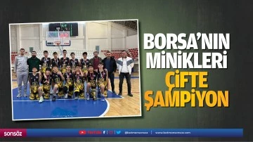 Borsa&rsquo;nın minikleri &ccedil;ifte şampiyon&hellip;