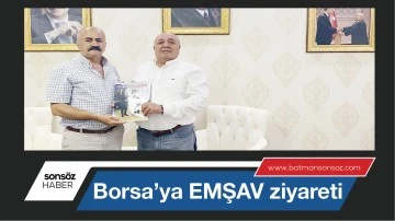 Borsa&rsquo;ya EMŞAV ziyareti