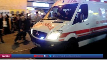 Boş su deposuna d&uuml;şen kişi ağır yaralandı