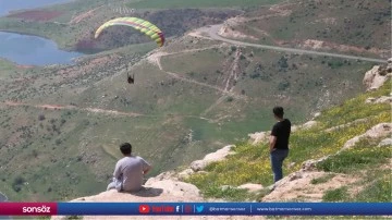 Botan Vadisi Milli Parkı'nda yama&ccedil; paraş&uuml;t&uuml; etkinliği yapıldı