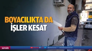 Boyacılıkta da işler kesat&hellip;