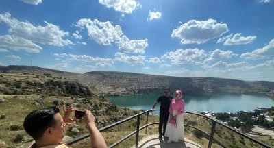 Bozkırın ortasında baraj g&ouml;l&uuml; kıyısındaki "sakin şehir" Halfeti ziyaret&ccedil;ilerini ağırlıyor