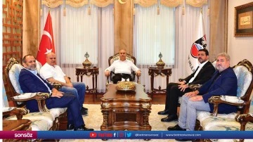 Bozkuş'tan Vali Su'ya veda ziyareti