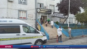 Bozova Belediyesinde &ccedil;ıkan yangın s&ouml;nd&uuml;r&uuml;ld&uuml;
