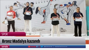 Bronz Madalya kazandı